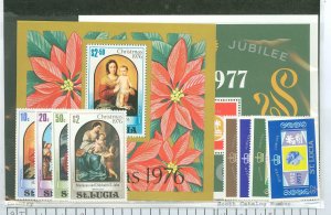 St. Lucia #409-18  Single (Complete Set)