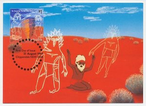 Maximum card Australia 1997 Aboriginal