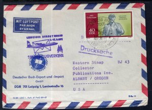 Germany DDR to Albany,OR 1971 Airmail Cover