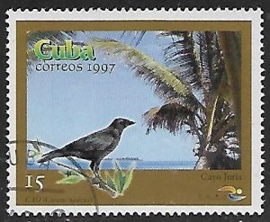 Cuba # 3862 - Cuban Crow, Jutia Key - unused CTO.....{Z25}