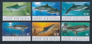 [39122] Papua New Guinea 2003 Marine life dolphins  MNH