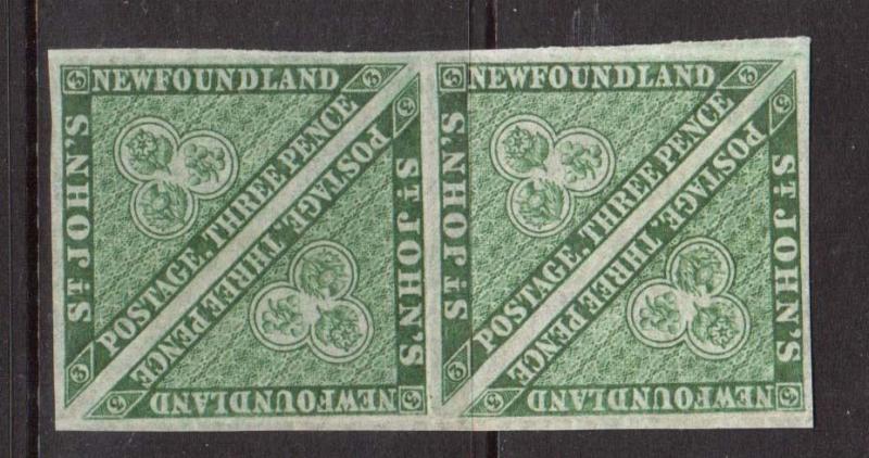 Newfoundland #11a XF Mint Block Of Four