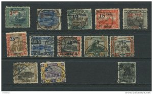 Germany SAAR 1921 and up Used Overprint