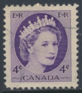  Canada  Sc# 340   Used QE II 1954 see details  / scans