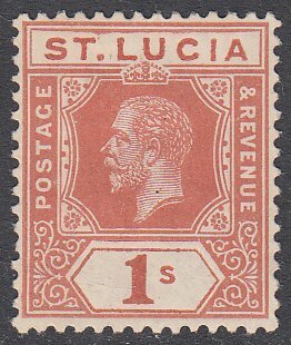 St. Lucia 71 MH CV $20.00