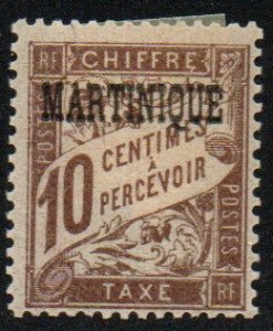 Martinique Sc #J16 Mint Hinged