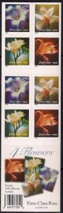 #3457E (34) cents Flowers Pane (2000) Stamp mint OG NH VF