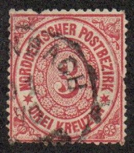 North German Confederation Sc #21 Used