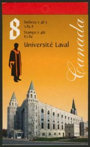 Canada 1942a Booklet BK255b MNH University of Laval, Crest, Architecture