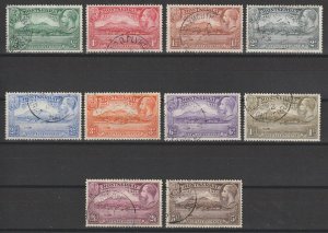 MONTSERRAT 1932 SG 81/93 USED Cat £400