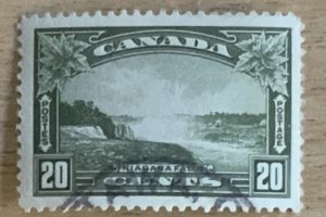 CANADA 1935 20cents NIAGARA FALLS SG349 CDS USED