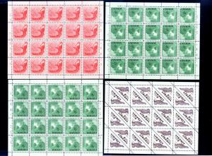 Liberia Stamps Early Error Full sheets 15x total mint NH (400 +)