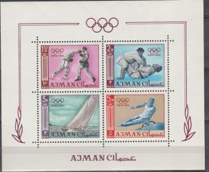 Ajman Mi #Bl2A  MNH  (A17856L)