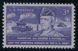 US Stamp #1026 Gen. George S. Patton 3c - PSE Cert - SUP 98 - MNH - SMQ $55.00