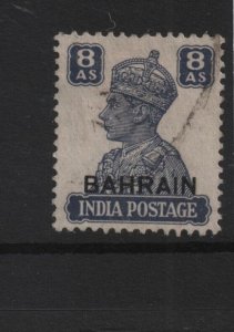 Bahrain 1942 SG49 8AS used definitive