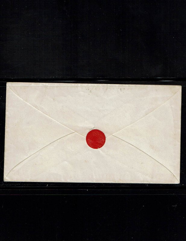 Scott #20L10 VF on cover. SCV - $200.00