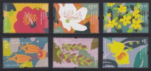 Hong Kong 2021 Special Flora 特別花卉 set (6 stamps) MNH