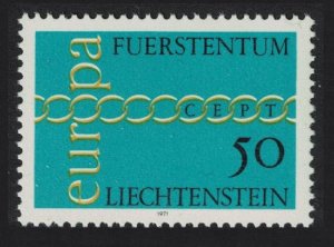 Liechtenstein Chain of Os Europa 1971 MNH SG#536