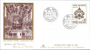 Vatican FDC 1975 - The Holy Year - Kim Covers - F30901