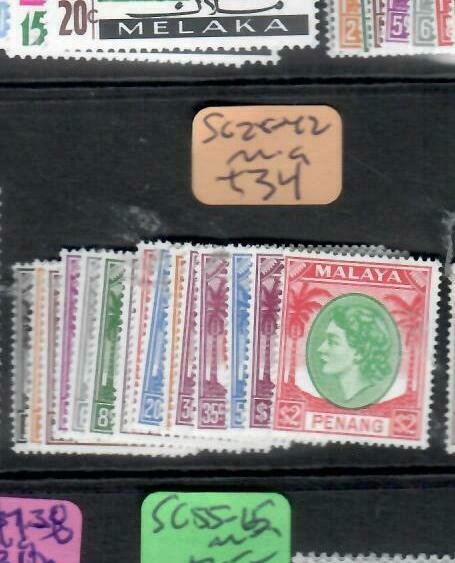 MALAYA  PENANG  (PP1606B) QEII  SG 28-42    MOG