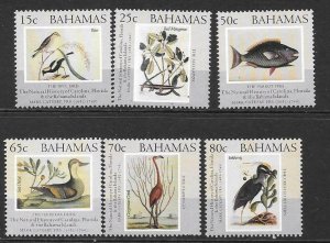 BAHAMAS SG1289/94 2002 ILLUSTRATIONS FROM THE HISTORY OF CAROLINA MNH