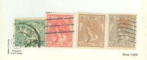 Netherlands #60/65/66-67  Multiple