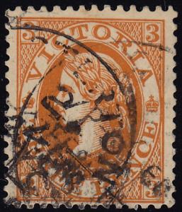 Australia Victoria - 1905 - Scott #222 - used Queen Victoria