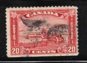 CANADA Scott # 175 Used - Harvesting Wheat