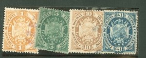 Bolivia #40/42-44  Multiple