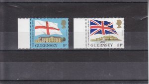 Guernsey 1984 - Links With The Commonwealth - MNH Set - SG-294-95  
