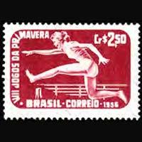 BRAZIL 1956 - Scott# 840 Spring Games Set of 1 NH
