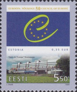 Estonia 1999 MNH Stamps Scott 358 Council of Europe