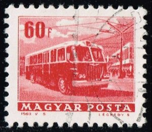 Hungary #1512 Trolley Bus; CTO (4Stars)