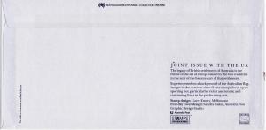 Great Britain 1223a 1225a Set FDC Australian Bicentennial (B)