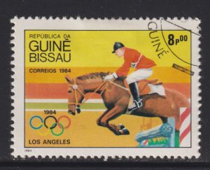 Guinea-Bissau 572 Olympic Dressage 1984