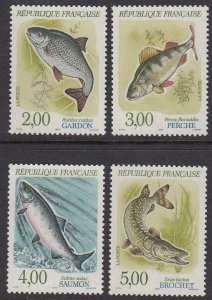 France 2227-30 Fish mnh