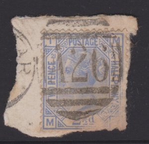 Great Britain Sc#82 Plate 21 Used in Gibraltar - Postmark A26