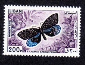 Lebanon # C434 Mint NH Butterflies!