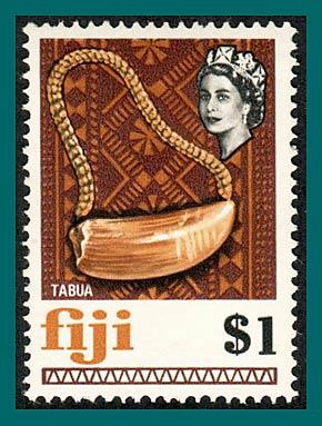 Fiji 1969 Whale's Tooth, MNH #275,SG406