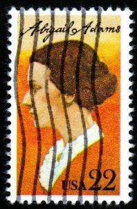 SC# 2146 - (22c) - Abigail Adams, used single