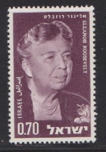 Israel #268 Eleanor Roosevelt MNH single