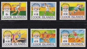 Album Specials Cook Islands Scott # 1203-1208  1996 Summer Olympics MNH