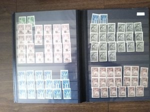 Finland heavily duplicated stock in 2 stock books CV $3350