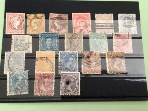 Spain Classic mounted mint & used stamps from 1850’s-1900  Ref A8865