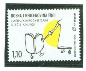 Bosnia & Herzegovina (Croat Admin) #407  Single (Complete Set)