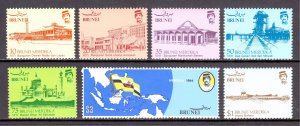 Brunei - Scott #304-310 - MNH - SCV $16.15