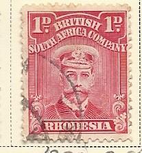  Rhodesia # 120a (U) CV $2.50