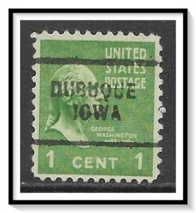 US Precancel #804 Dubuque IA Used