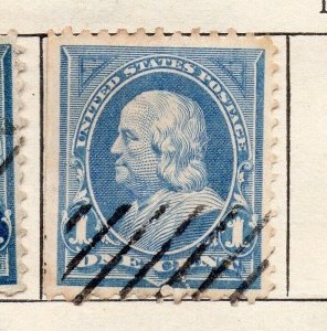 United States 1895 Early Issue Fine Used 1c. NW-257511