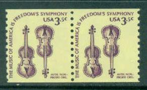 1813 3.5c Violins Fine MNH Dry Gum Pair